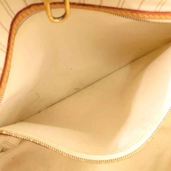 Louis Vuitton Neverfull GM Damier Azur Tote Bag with Pouch N41360 LV 0289 LOU... - Picture 7 of 10